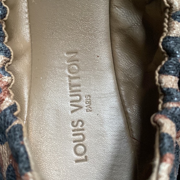 LOUIS VUITTON Multicoloured Ballet Flats - Picture 5 of 5